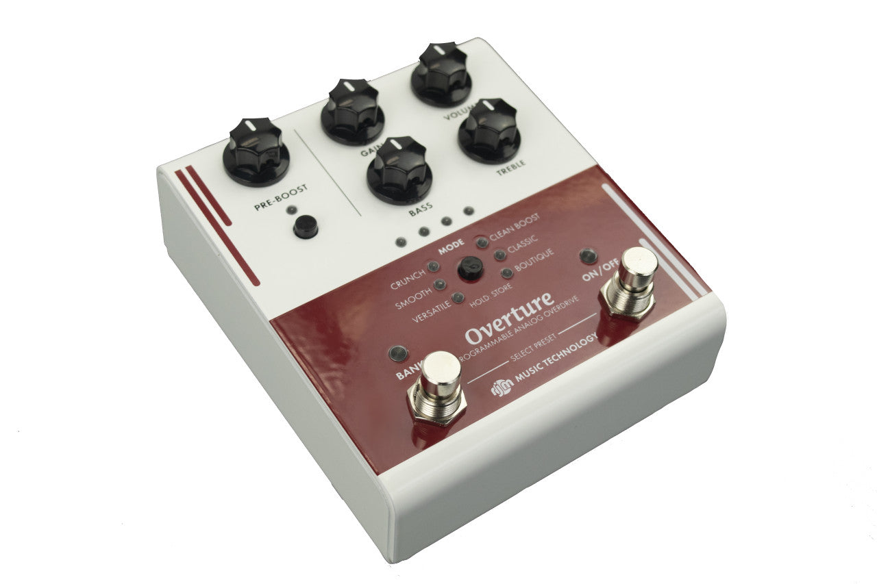 Overture - Programmable Overdrive Pedal - Side View 1