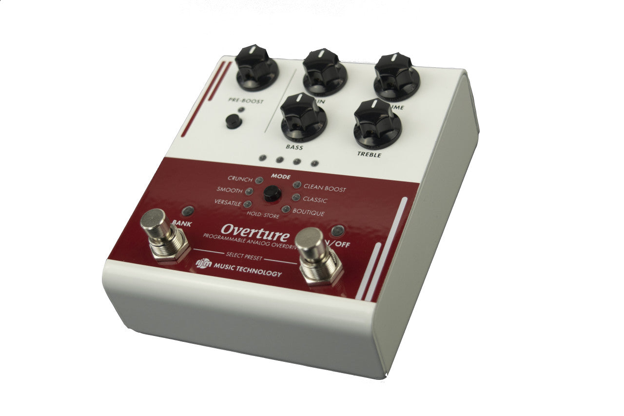 Overture - Programmable Overdrive Pedal - Side View 2