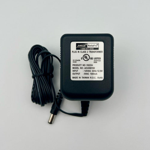 9V 1000mA AC adapter for RG-16, Rack Gizmo and Effect Gizmo (120V N. American)