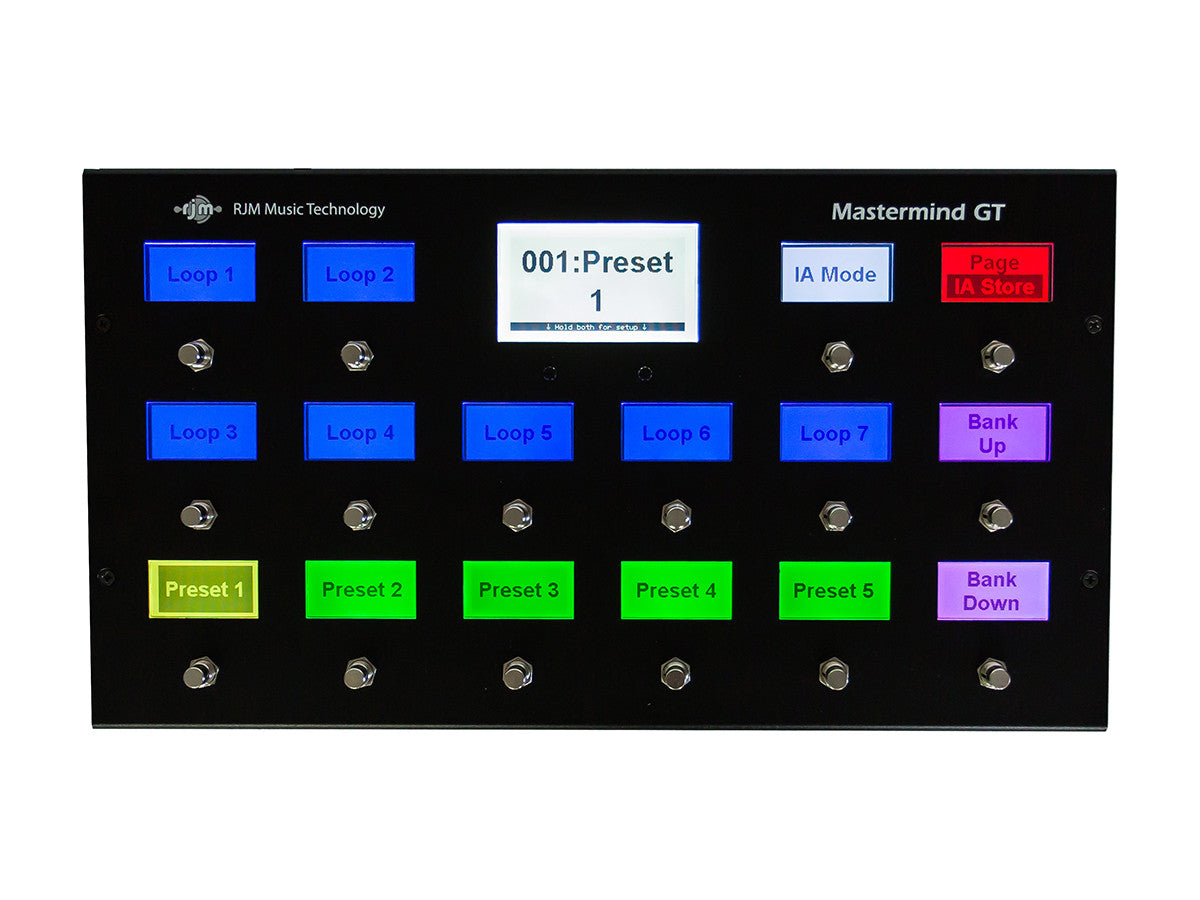 Mastermind GT/16 MIDI Foot Controller