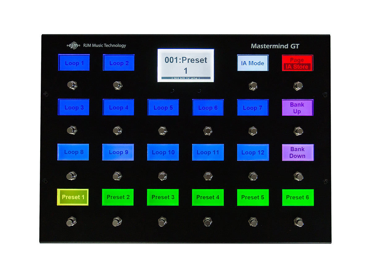 Mastermind GT/22 MIDI Foot Controller