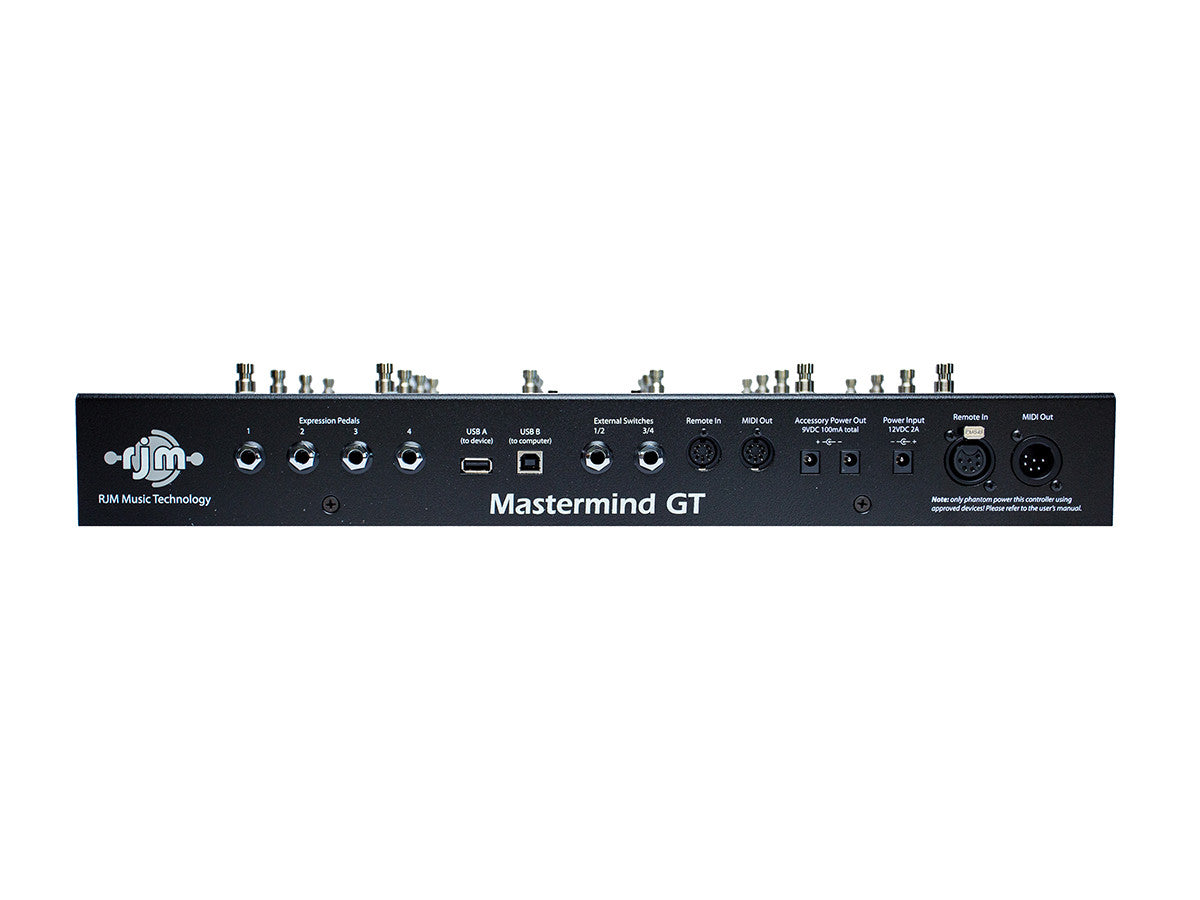 Buy the Mastermind GT/22 MIDI Foot Controller - RJM Music
