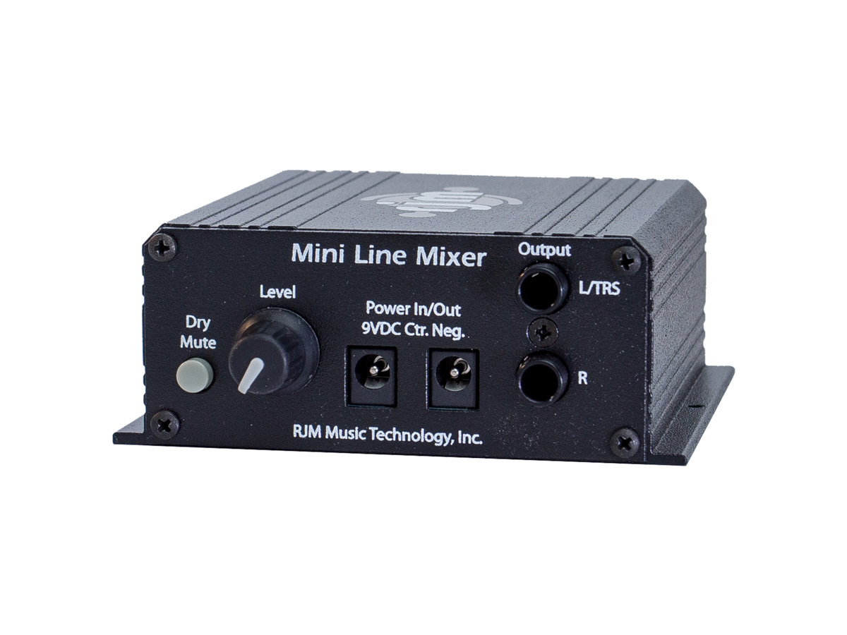 Mini Line Mixer | RJM Music Technology, Inc.